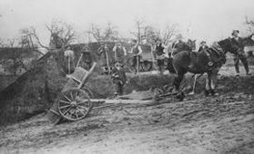 Historisches Foto der Zerstörung (um 1924) - © Hans P. Schad'n