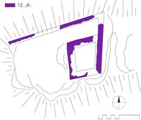 Altenhof. Grundriss der Anlage (2008) - © Grundlage: ASINOE, Digitalisierung: Patrick Schicht