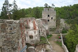 Dobra. Blick auf den südlichen Teil der Burg (2008) - © Gerhard Reichhalter