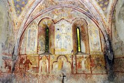 Droß I. Innenansicht des Chores der Burgkapelle (1999) - © Gerhard Reichhalter