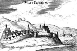 Eggenburg I. Stich von G. M. Vischer (1672) - © Digitalisierung: Thomas Kühtreiber