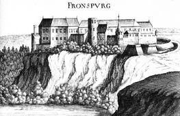 Fronsburg. Stich von G. M. Vischer (1672) - © Digitalisierung: Thomas Kühtreiber