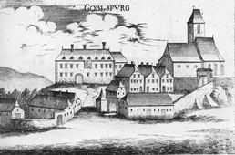 Gobelsburg. Stich von G. M. Vischer (1672) - © Digitalisierung: Thomas Kühtreiber