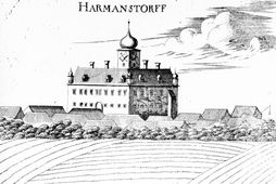 Harmannsdorf. Stich von G. M. Vischer (1672) - © Digitalisierung: Thomas Kühtreiber