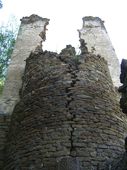 Hohenstein. Außenansicht der Apsis der Burgkapelle (2006) - © Thomas Zoder