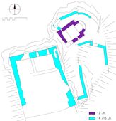 Hohenstein. Bauphasenplan (2007) - © Grundlage und Baualter: Gerhard Reichhalter; Digitalisierung: Patrick Schicht