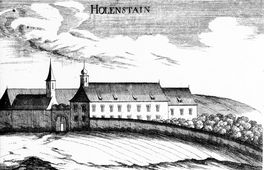 Hollenstein. Stich von G. M. Vischer (1672) - © Digitalisierung: Thomas Kühtreiber
