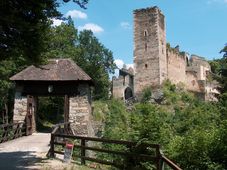 Kaja. Ansicht der Burg von W (2003) - © Thomas Kühtreiber