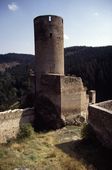Kollmitz II. Ansicht des Bergfrieds von N (1986) - © Leopold Mayböck
