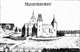 Missingdorf. Stich von G. M. Vischer (1672) - © Digitalisierung: Thomas Kühtreiber