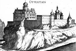 Ottenstein. Stich von G. M. Vischer (1672) - © Digitalisierung: Thomas Kühtreiber