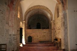 Ranna. Innenansicht der Burgkirche Richtung W (2008) - © Gerhard Reichhalter
