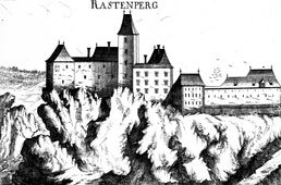 Rastenberg. Stich von G. M. Vischer (1672) - © Digitalisierung: Thomas Kühtreiber