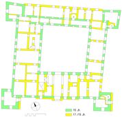 Riegersburg. Bauphasenplan (2006) - © Grundlage: BDA; Baualter und Digitalisierung: Patrick Schicht