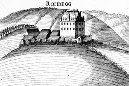 Rorregg. Stich von G. M. Vischer (1672) - © Digitalisierung: Thomas Kühtreiber