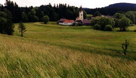 Rosenau. Ansicht der ehem. Burg von NW (1999) - © Gerhard Reichhalter