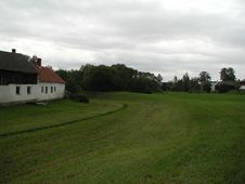 Rosenau. Ansicht des ehem. Wassergraben von NO (2000) - © Martin Schmid