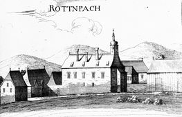 Rottenbach. Stich von G. M. Vischer (1672) - © Digitalisierung: Thomas Kühtreiber