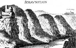 Schauenstein. Stich von G. M. Vischer (1672) - © Digitalisierung: Thomas Kühtreiber