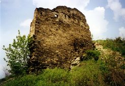 Schönberg. Mauerrest von SW (1999) - © Gerhard Reichhalter