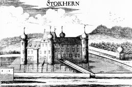 Stockern. Stich von G. M. Vischer (1672) - © Digitalisierung: Thomas Kühtreiber