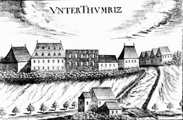 Unterthumeritz. Stich von G. M. Vischer (1672) - © Digitalisierung: Thomas Kühtreiber