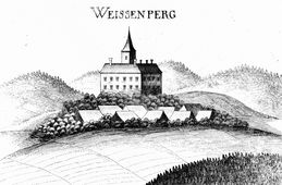 Weissenberg. Stich von G. M. Vischer (1672) - © Digitalisierung: Thomas Kühtreiber