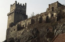 Weitenegg. Ansicht der Burg von SO (1993) - © Leopold Mayböck