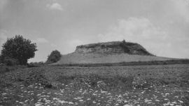 Breitenwaida. Historisches Foto des „Pankrazberges“ von O - © aus: Schad’n: Bildatlas