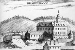 Karnabrunn II. Das Schloss im Ausbaustand des 17. Jhs. - © Georg Matthäus Vischer