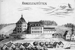 Kreuzstetten. Das Schloss nach Vischer  (1672) - © Georg Matthäus Vischer