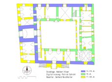 Sonnberg II. Bauphasenplan (2007) - © Plangrundlage: Adalbert Klaar (1964). Baualter: Gerhard Reichhalter. Digitalisierung: Patrick Schicht